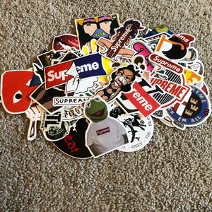 Supreme stickers